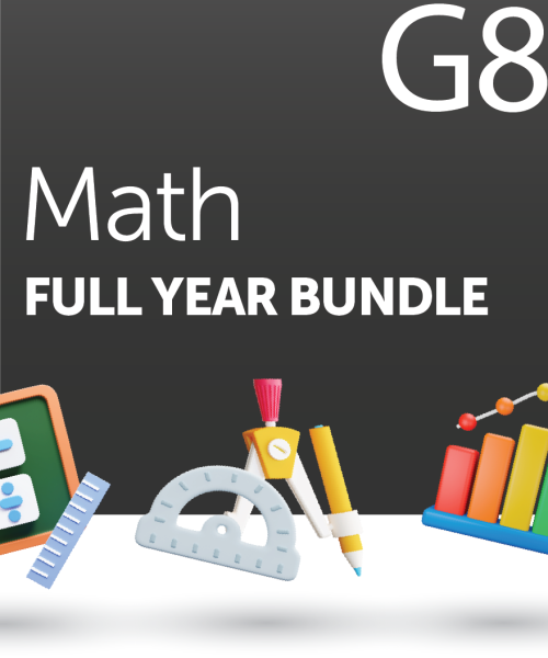 Math Complete Year Bundle: Grade 8