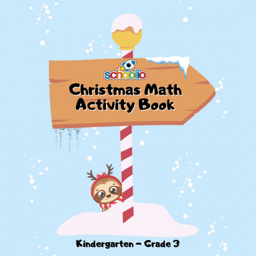 Math: Christmas Math Activity Book - Kindergarten to Gr 3