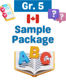 Sample Package: Grade 5