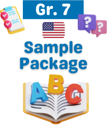 Sample Package: Grade 7 