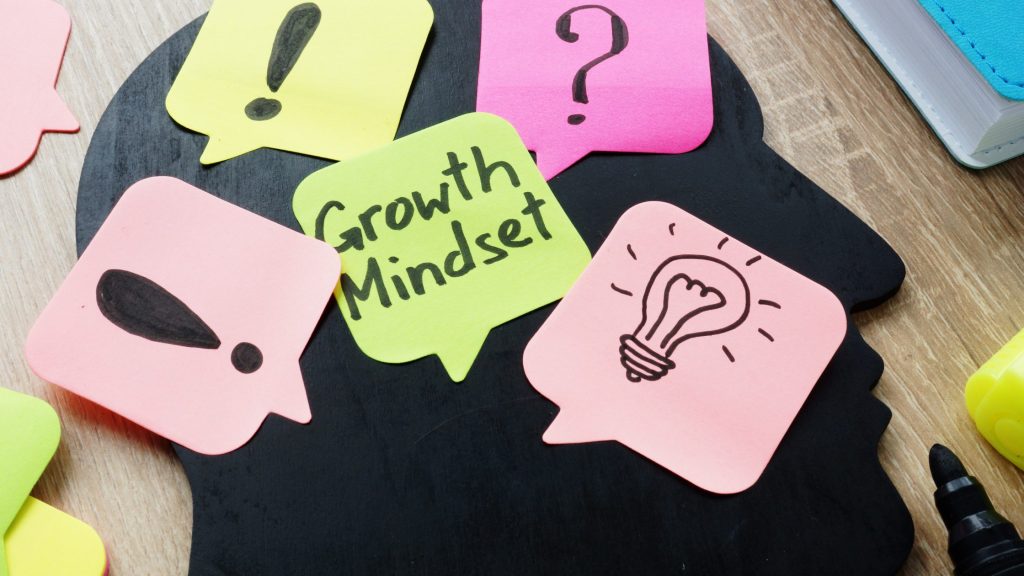 Fosters a growth mindset 