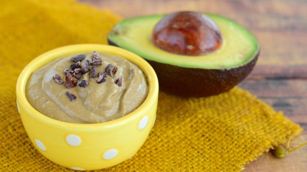 chocolate avocado pudding
