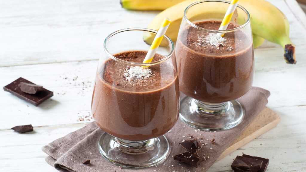 chocolate banana smoothie