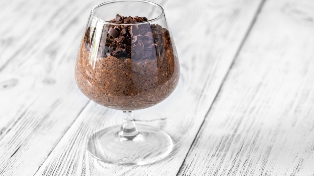 chocolate chia seed pudding