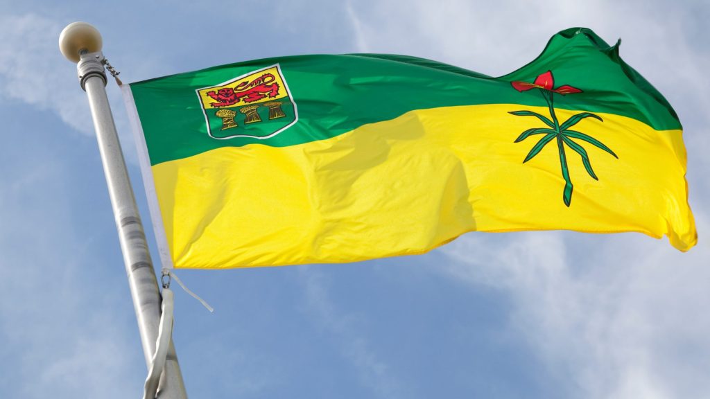 Saskatchewan flag 