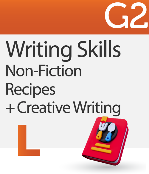 Writing Skills Non-Fiction & Recipes + Creative Writing Prompts
