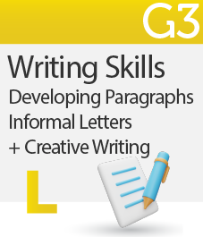 Writing Skills Developing Paragraphs & Informal Letters + Creative Writing Prompts