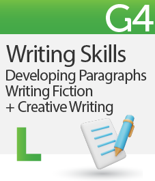 Writing Skills Developing Paragraphs & Writing Fiction + Creative Writing Prompts
