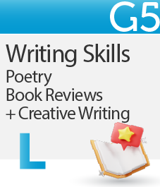 Writing Skills Poetry & Book Reviews + Creative Writing Prompts