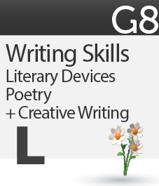 Writing Skills Literary Devices & Poetry + Creative Writing Prompts
