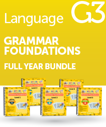 Grade 3 Grammar Foundations – Full Year Bundle