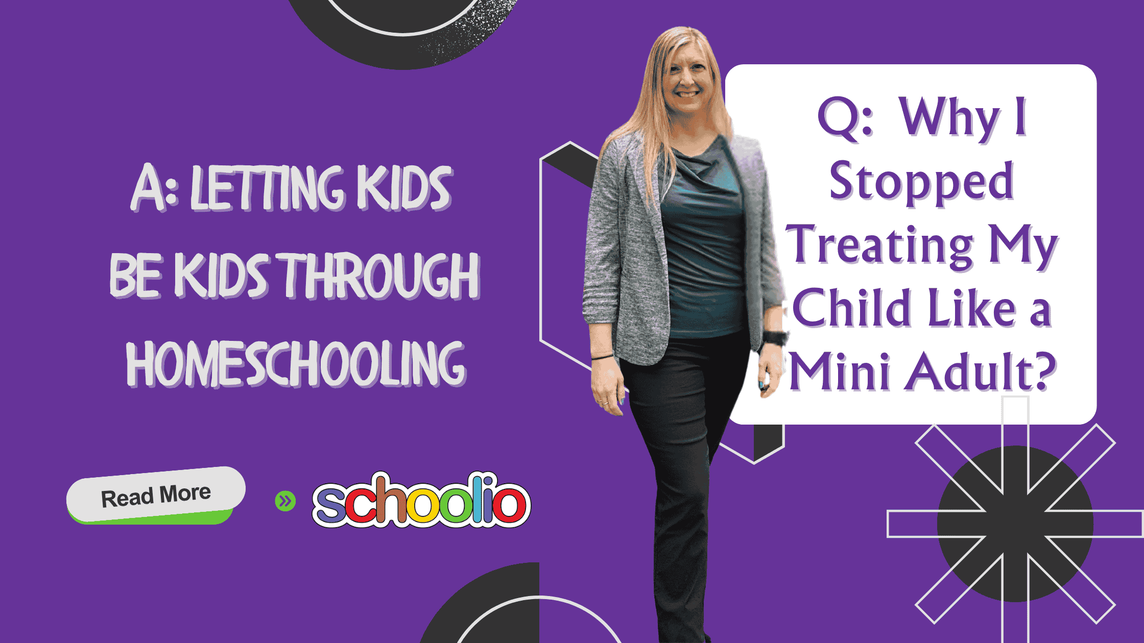 My Child Is Not an Adult in Training