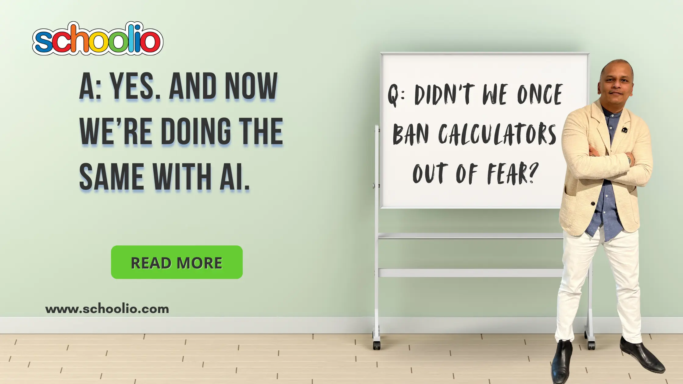 We Banned Calculators Once. Out of Fear. Not Logic.