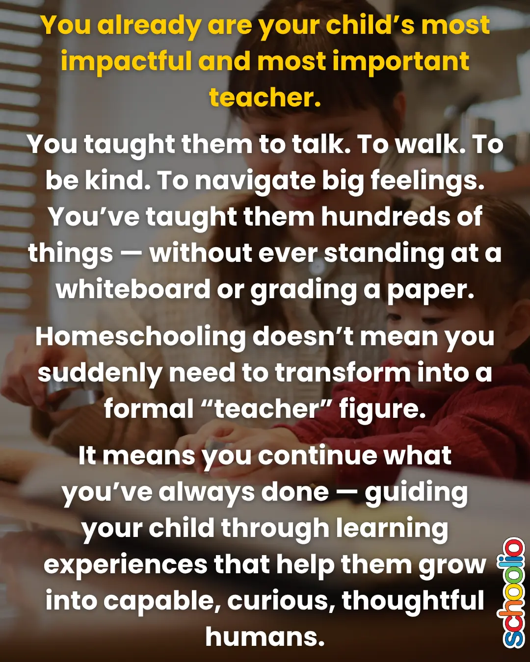 be a teacher