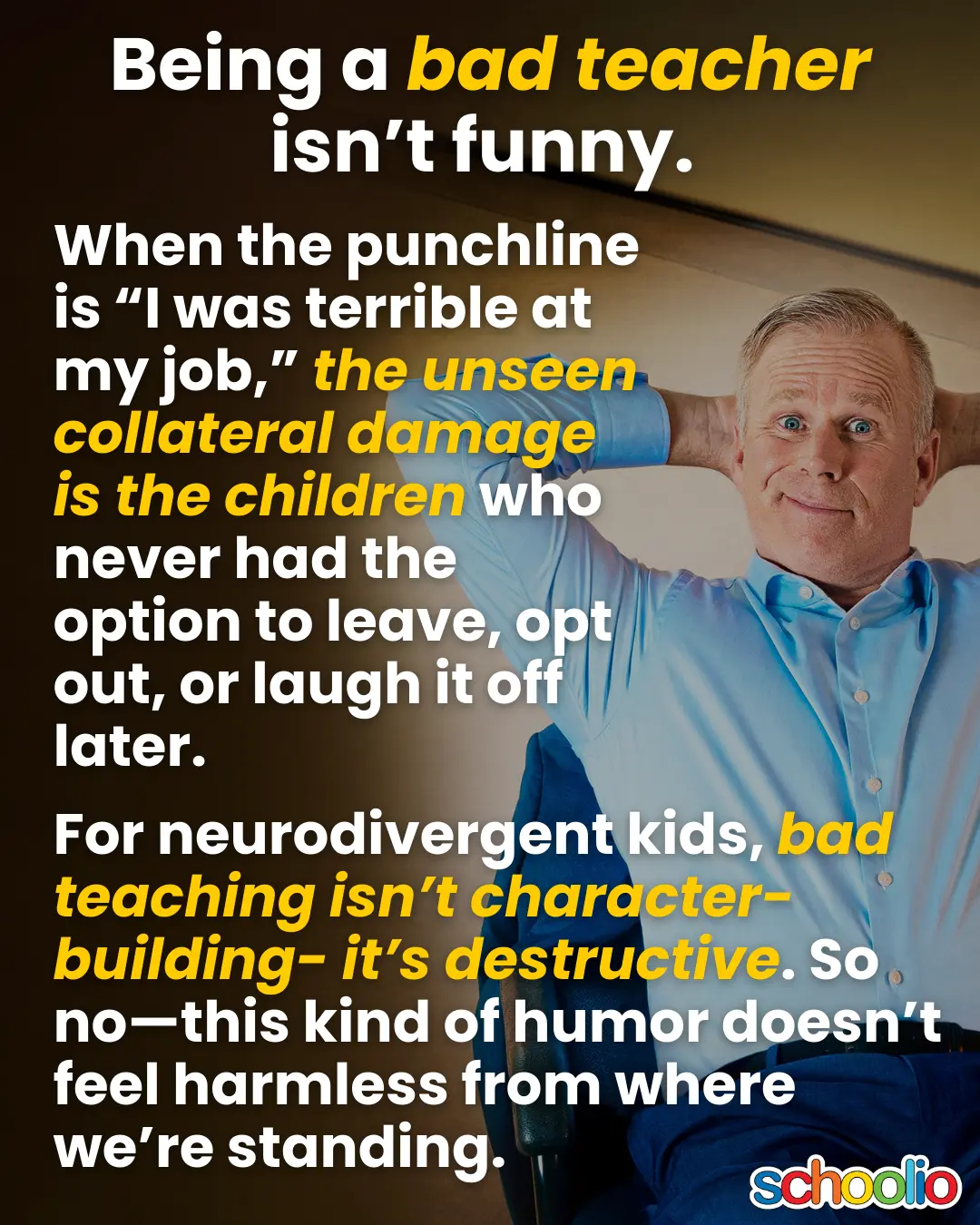 BAD TEACHER