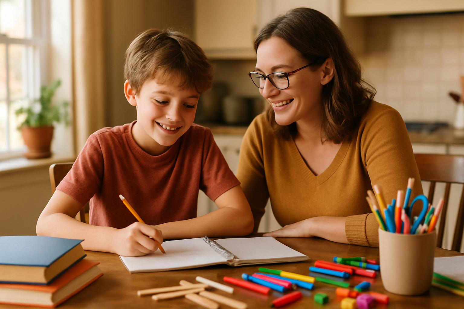 Illustration representing how to homeschool a gifted child who is bored and unchallenged