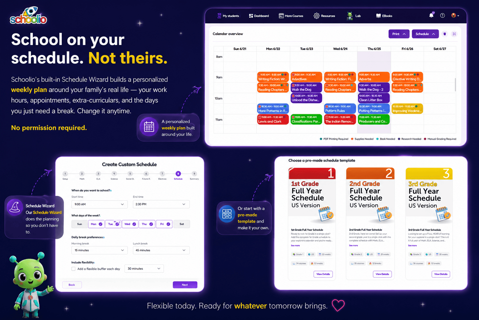 Flexible Scheduling preview
