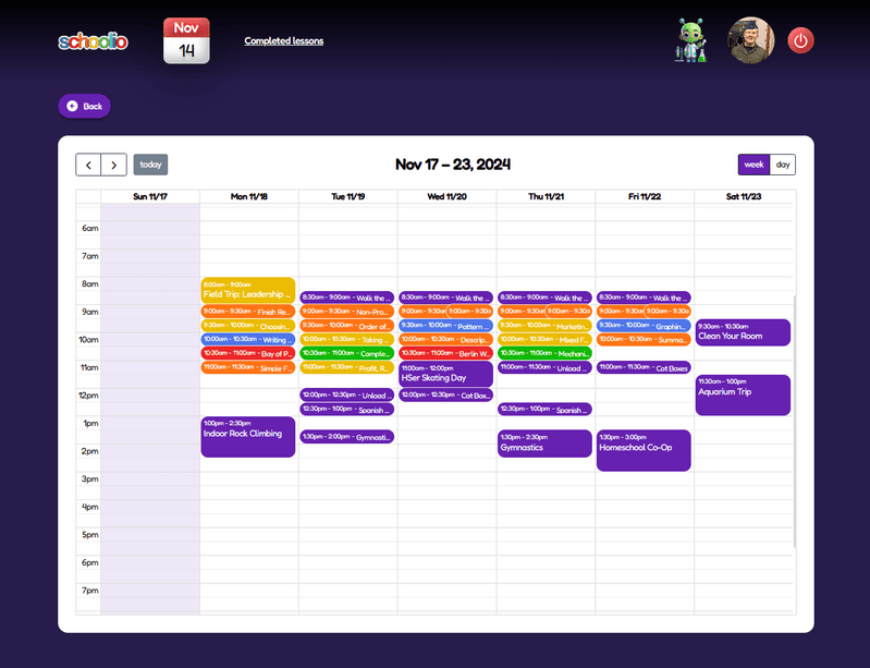 Schoolio digital dashboard