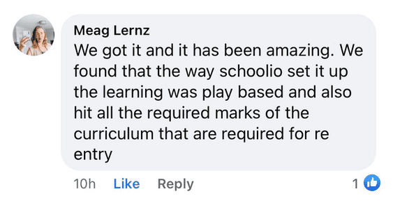 Meag Lernz Facebook review: play-based learning that hits all curriculum marks