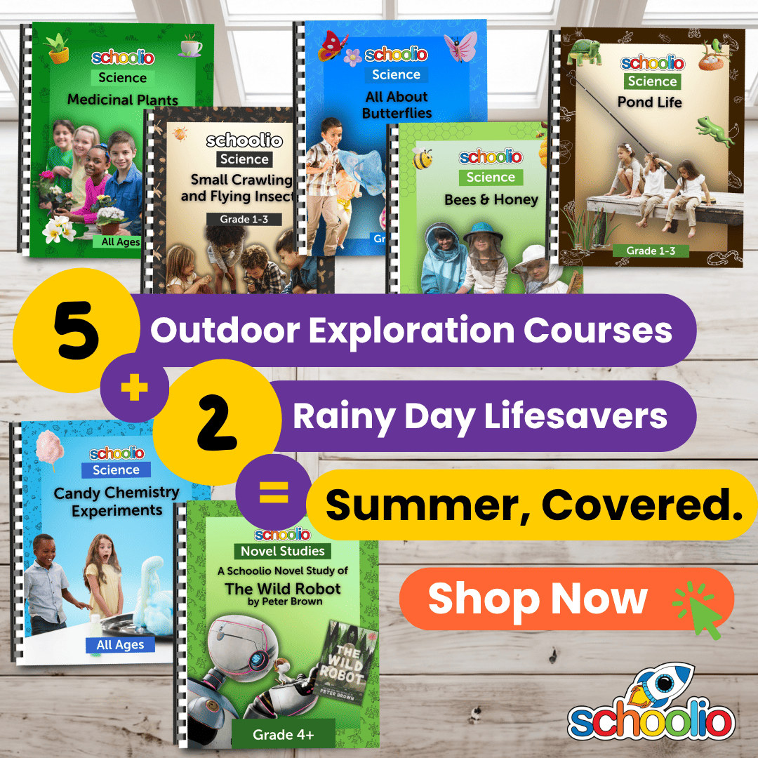 5 outdoor exploration science units + 2 rainy day lifesavers = Summer, Covered