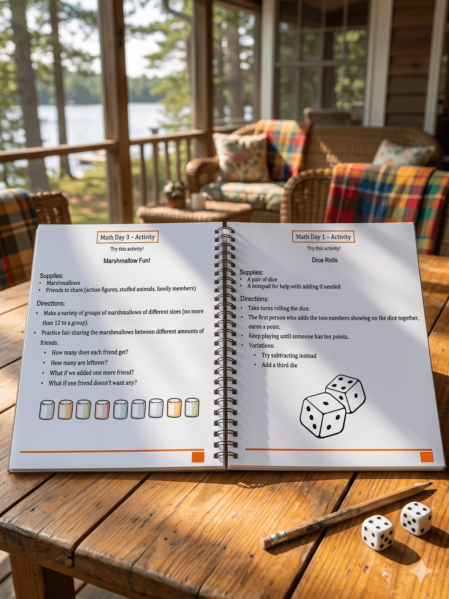 Weekly Math Game Ideas